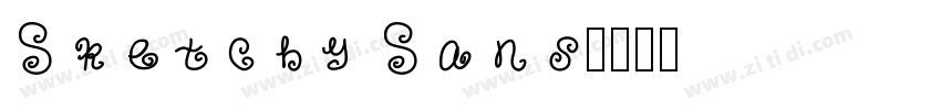 Sketchy Sans字体转换